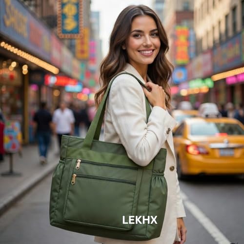 Image of LX LEKHX Women's Tote Bags - Stylish Handbags for Office, College & Party Use | Spacious & Trendy Shoulder Bag for Work, Casual & Evening | Durable, Lightweight & Fashionable Tote for Women