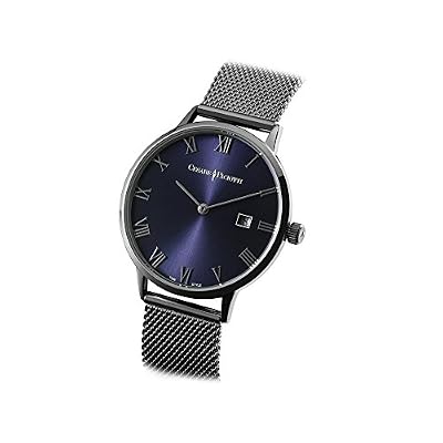 OROLOGIO CESARE PACIOTTI UOMO 38 MM TSST116 SOLO TEMPO CINTURINO ACCIAIO MAGLIA MILANO