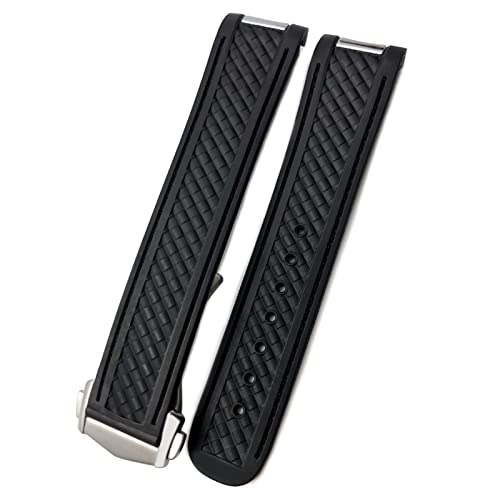 Bracelet Omega Seamaster Aqua Terra 20mm caoutchouc pour vos sessions nautiques et quotidiennes
