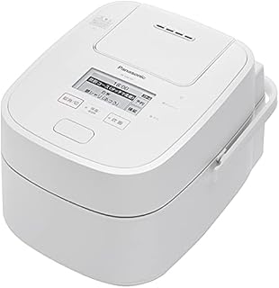 パナソニック 炊飯器 5.5合 最高峰モデル スマホ連携 銘柄炊き分け 可変圧力&大火力おどり炊き スチーム&全面発熱6段IH式 ホワイト SR-VSX101-W