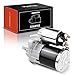 A-Premium Starter Motor Compatible with Suzuki Grand Vitara 2009-2013 2.4L, SX4 2010-2013 2.0L, SX4 Crossover 2012 2.0L, Kizashi 2010-2013 2.4L, 12V 1.4KW 8 Teeth CW, Replace# 31100-78K00, M0T23171