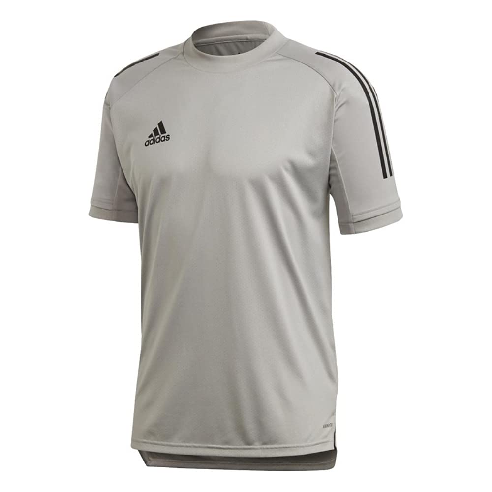 adidas Men's Condivo 2020 Training Soccer Jersey, Team Mid Grey/Black, XX-Large