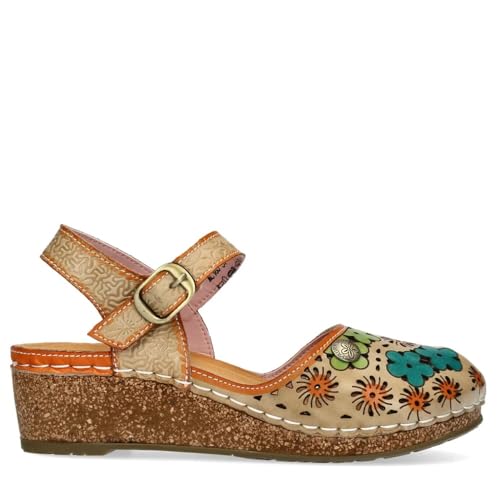 Laura Vita Sandalia Facscineo 55 Beig talla numeric_39