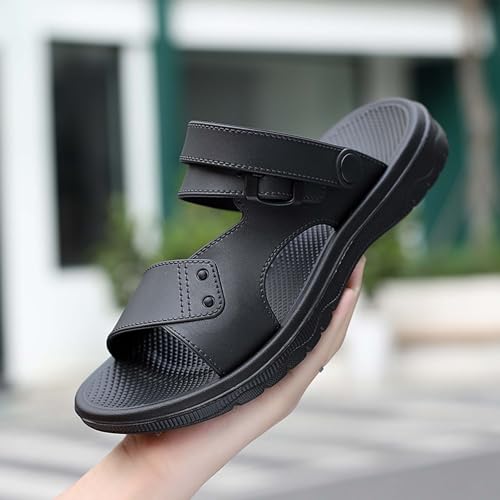 Men's waterproof two-piece sports sandals for outdoor comfort, open toed hiking and casual shoes4