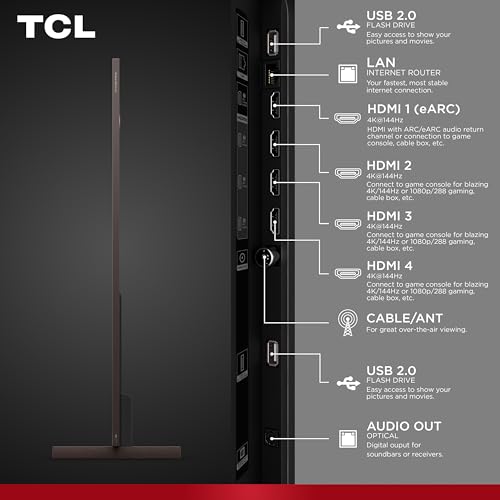 Image of TCL 98 Inch Class X11L | SQD-Mini LED | 98X11L, 2026 Model | 144HZ Ultimate Brightness & Contrast Dolby Vision | Up to LD20K Precise Dimming | Gemini AI Smart Google TV | Dolby Atmos Bang & Olufsen