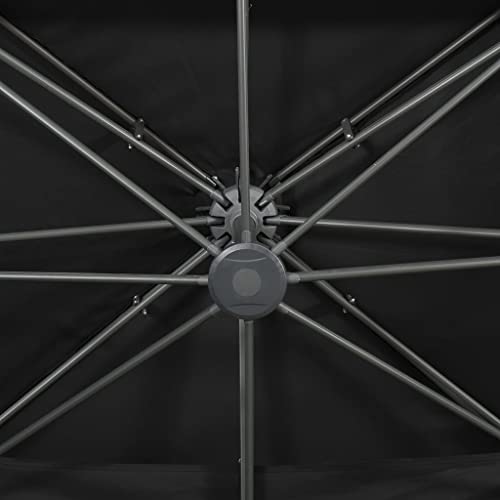 Dioche Ombrellone Decentrato 3x4 M, Ombrellone da