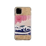 Reveal Cork Wood Cases Compatible with iPhone 11/11 Pro/11 Pro Max - Natural Eco-Friendly Designs Sh