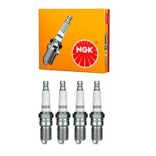 Vela de Ignição de Platina G-Power TR6AP13, Prata/Branco, NGK