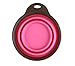 Popware for Pets Expandable/Collapsible Travel Cup, Small, Pink
