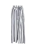 Diese Hose verfügt über weite Beine mit hohem Schlitz auf Kniehöhe, sodass Ihre Beine beim Laufen sexy hervorblitzen.