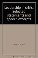 Leadership in crisis: Selected statements and speech excerpts B0006XCL2G Book Cover