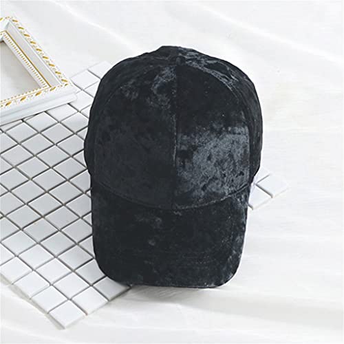 Casquette velours femme idéale pour vos sorties d'hiver décontractées en ville - Chapeau uni chaud