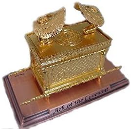 Ark Of The Covenant Copper Replica Statue - Biblical Tabletop Decor