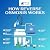 iSpring RTW5 Compatible Reverse Osmosis Water Filter Replacement Kit 1-Year 5-Stage Set with 50 GPD Membrane for iSpring RTW5 RO Systems Includes Pre and Post Filters