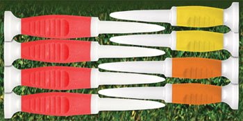 ProActive SportsFlex Tee Durable, Flexible, Consistent Height Tee Multi-Pack Tees