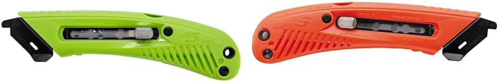 Pacific Handy Cutter S5 Safety Cutter Bundle for Right and Left Handed Users | Film Cutter, Tape Splitter, Utility Knife