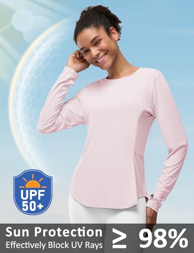 Women's UPF 50+ Sun Protection Long Sleeve Shirts Rash Guard Shirts Lightweight Quick Dry Hiking Fishing Swim Shirts Outdoor3