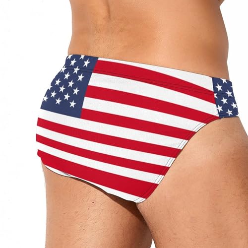 Zakqeik Mens Uruguay Flag Swim Brief Bikini Beach Soft Swimwear Briefs Sports3