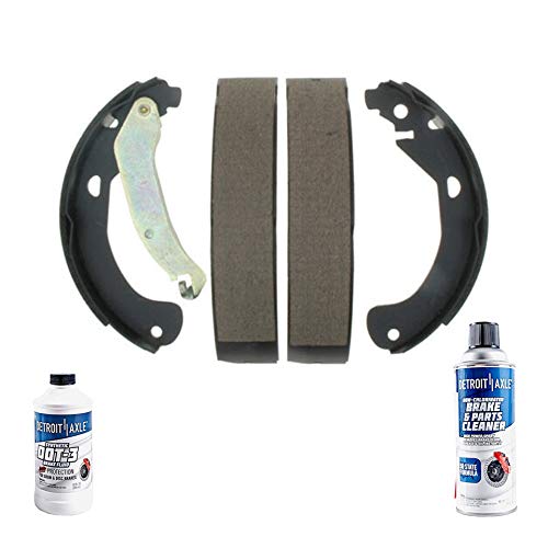 Image of Detroit Axle - Rear Brake Shoes for Chevrolet Cobalt Cavalier HHR Malibu