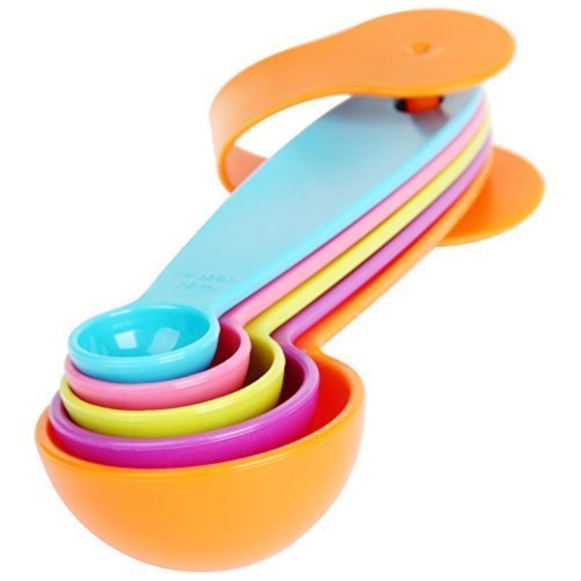 Set of 5 Measuring Spoons for Baking and Cooking