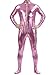 WOLF UNITARD Men's Shiny Metallic Unitard Bodysuits