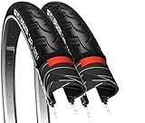 Ideal für täglichen Einsatz CST 2 x Fahrradreifen 28\