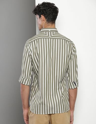 Image of Tommy Hilfiger Men's Striped Regular Fit Shirt