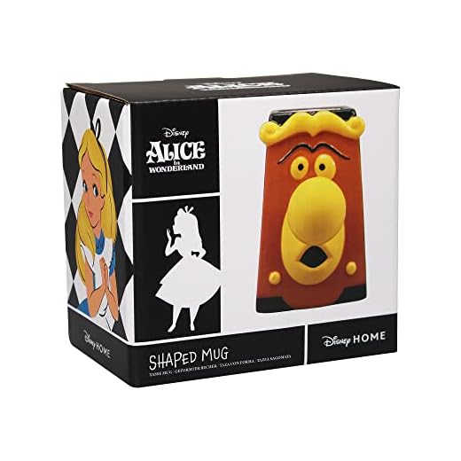 Disney Half Moon Bay - Taza con forma de Alicia en el país de las maravillas Pomo de puerta - Taza 3D - Regalos de Alicia en el País de las Maravillas - Taza