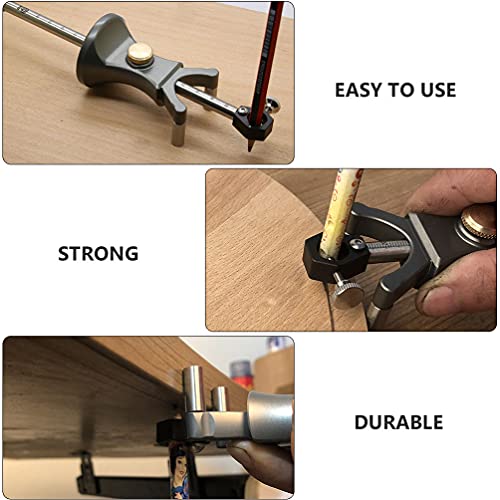 Angoily Madeira Ferramenta Escriba Carpintaria Precision Linear Dual Purpose Carpinteiro Riscador De