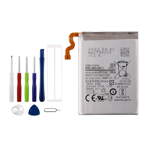 Vvsialeek NEW EB-BF711ABY Replacement Battery for Galaxy Z Flip 3 5G SM-F711U SM-F711U1 SM-F711W with Specialized Toolkit.