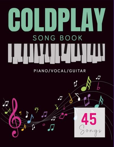Coldplay Song Book fini les fausses notes partitions 45 titres