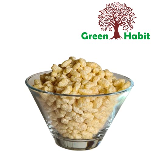 Greenhabit Bajra KURMURA MURMURA aka Bajri Puff for Healthy Breakfast Snack Food (Pearl Millet Puff) (200gm Pack of 1)