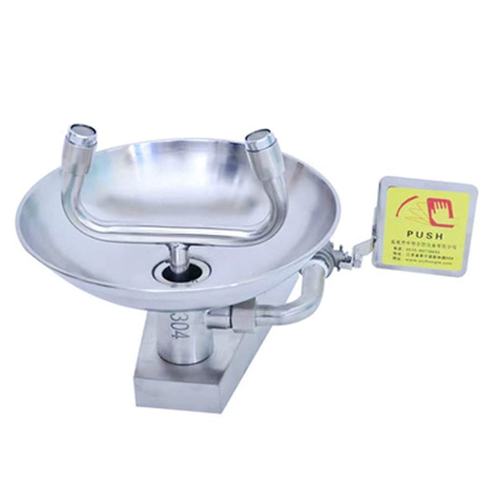 Buy DEWUFAFA Eye wash station with free eye wash signwallmounted stainless steel eye wash