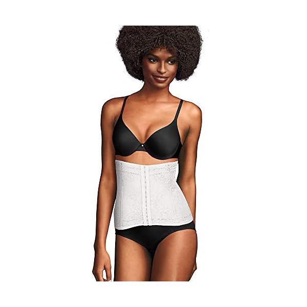 Maidenform-Womens-Shapewear-Waist-Nipper-Ultra-Firm-Control-Trainer Maidenform womens Nipper Ultra Firm Control Trainer waist shapewear, Blush, Large US