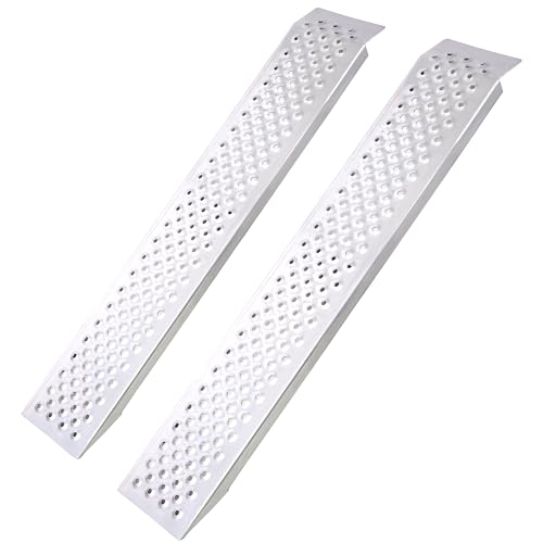 Rampas de aluminio 4 pies para carga al aire libre (2 PC) miniatura 1