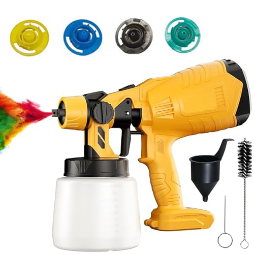 Cordless Paint Sprayer Compatible with Makita Battery
