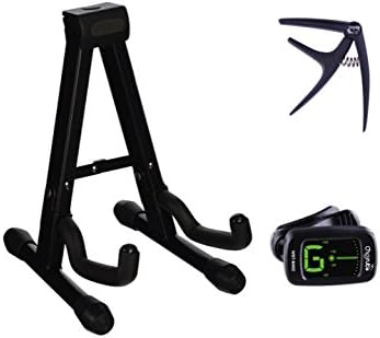 Calido Ukulele Accessory Kit - Ukulele Capo, Ukulele Stand, Ukulele Tuner