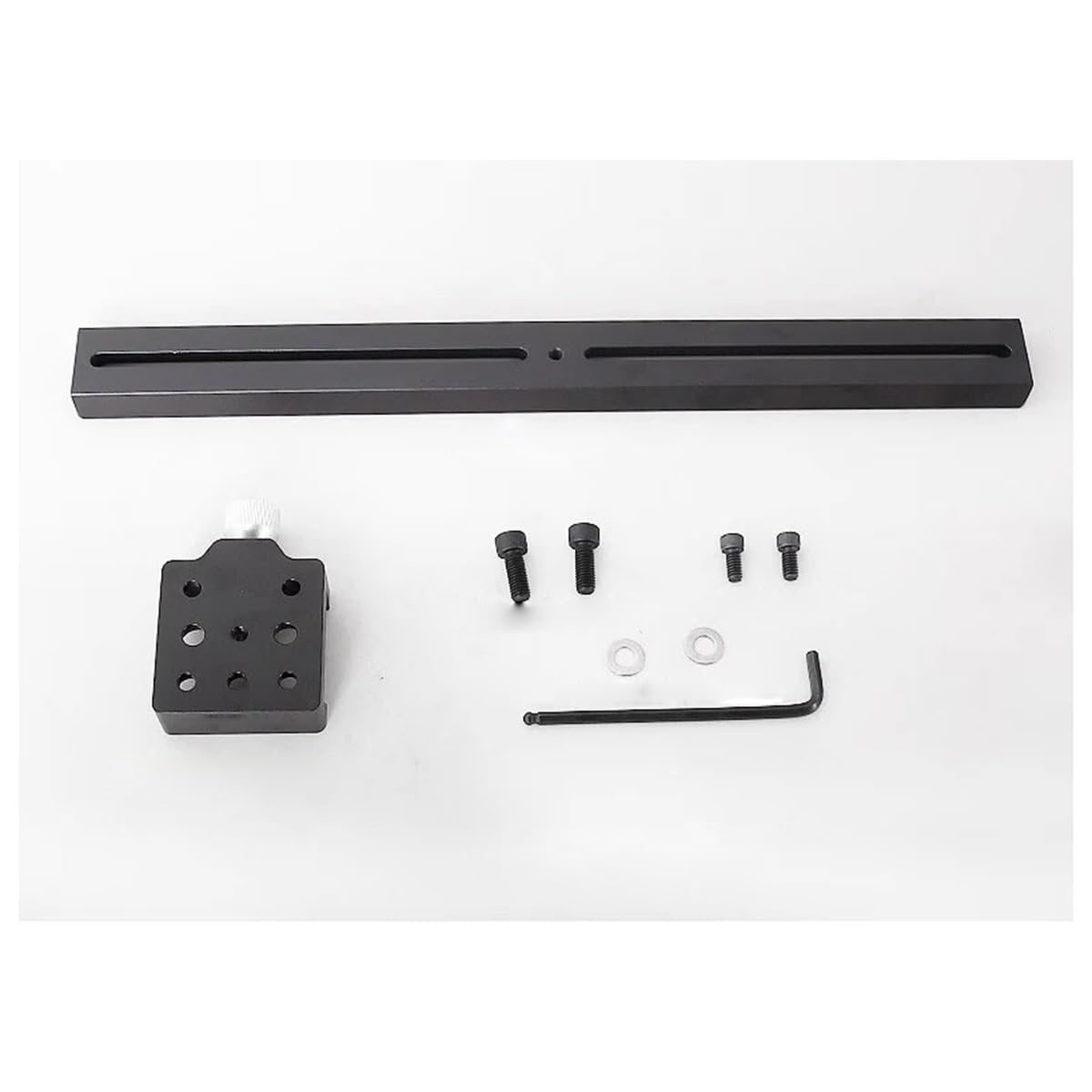 Astronomical Telescope Accessories Telescope Mount Dovetail Plate Rail Set Black Square Plate 75 Degree Telescope Accessories 300mm 400mm(Type3)