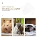 Angoily 2St Käfigteiler für Hamster Hasenzubehör Kaninchenzaun maschendrahtzaun Hamsterkäfig Drahtbrett Käfig-Trenngitter Kleine Tiere Isolationsplatine Kaninchenhaus Hühnerdraht Baby Weiß