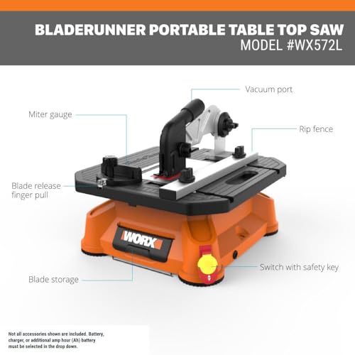 WORX BladeRunner Portable Tabletop Saw