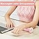 BESKAR Fußmassagerolle für Plantarfasziitis, Tragbarer Gummi Massagerolle zur Linderung Fußgewölbe-Schmerzen, Fuß-Triggerpunkttherapie & Tiefengewebemuskel, Fuß-Reflexzonenmassage