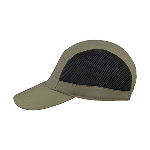 Juniper Casual Outdoor Cap, One Size, Olive/Black #TOP2
