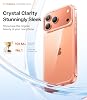 Funda TORRAS para iPhone 17 Pro Crystal Clear, antiamarillenta mejorada, 6.3'' | Protección de grado militar, funda ultrafina y transparente para iPhone 17 Pro, bordes suaves, antirrayas, transparente 4