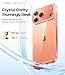 TORRAS for iPhone 17 Pro Case Crystal Clear, Ultra-Thin, 2025 Upgraded Non-Yellowing, Military-Grade Protection, Transparent Slim Case for iPhone 17 Pro Phone Case, Soft, Anti-Scratch, Clear