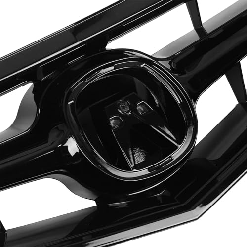 Calandre avant pour Acura TSX 2006-2008 grille supérieure noire de pare-chocs capot