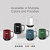 Temperature Control Smart Mug Self Heating Coffee Mug LED Display 180 Min Battery Life (12oz Lemon)