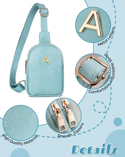 Birthday Gifts for Daughter Granddaughter, Personalized Crossbody Bags with Initial Letters, Teen Girl Gifts Trendy Stuff, Mini Lightweight Sling Purse, Gifts for Her, Gifts for Teen Girls3