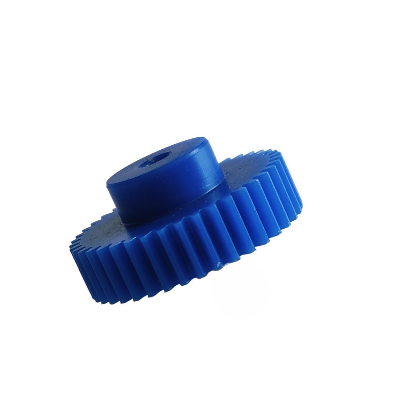 Cylindrical Drive 1pcs 1.5M 24T Plastic Spur Gear 1.5 Module 24 Teeth Cylindrical Gear with Step Straight Teeth Transmission Pinion Rack Machinery(6MM BORE)