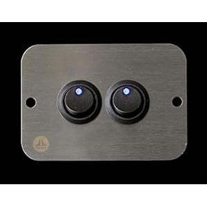 Lek Tek Interrupteur double 12 V 16 A pour camping-car Renault Master