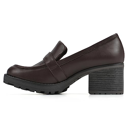 Image of WHITE MOUNTAIN Women's Shoes Bougie Block Heel Loafer